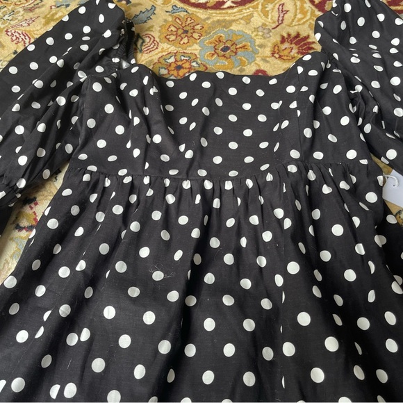Reformation Polka Dot Dress NWT - Picture 8 of 12